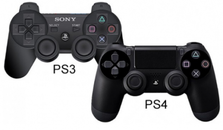 کنترلر PS3 با دسته ی PS4