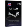 خرید گیفت کارت 20 پوندی Steam انگلیس
