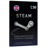خرید گیفت کارت 50 پوندی Steam انگلیس