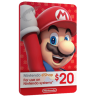 خرید گیفت کارت 20 دلاری Nintendo