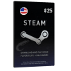 خرید گیفت کارت 25 دلاری Steam آمریکا