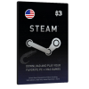خرید گیفت کارت 3 دلاری Steam آمریکا