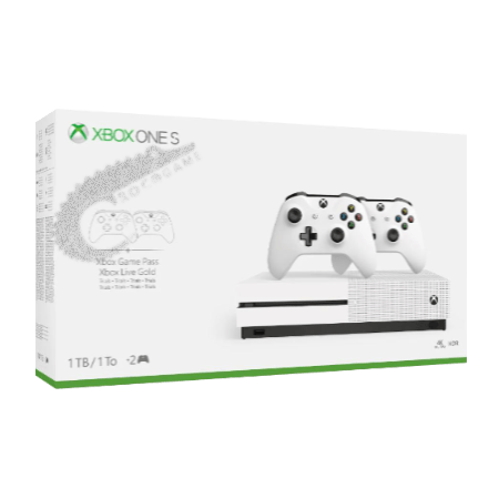 خرید کنسول ایکس باکس وان اس دو دسته Xbox One S 1TB