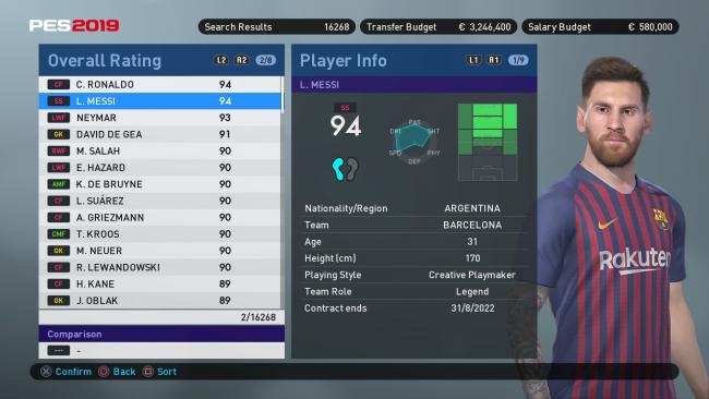 بازی PES 2019