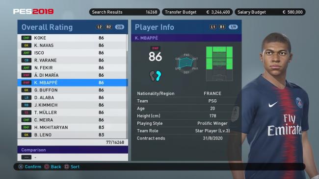 بازی PES 2019