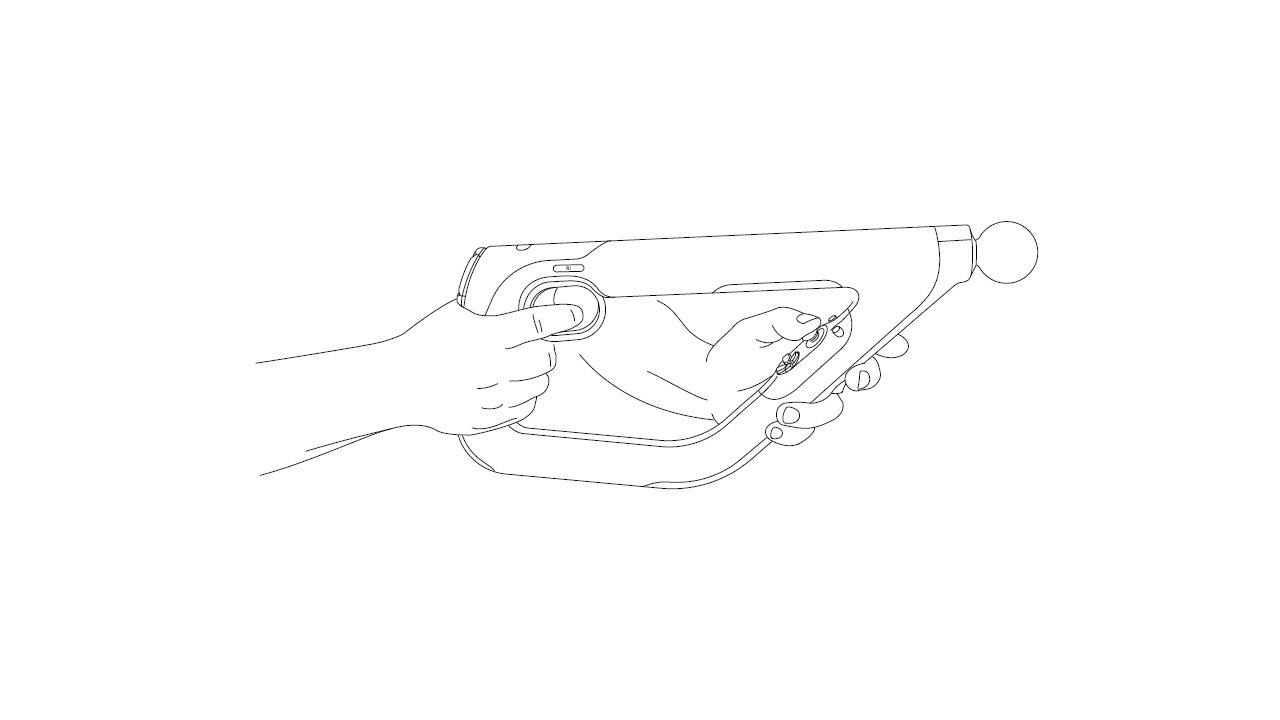 نصب PS VR aim controller