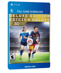 خرید بازی دیجیتال FIFA 16 Deluxe Edition برای PS4