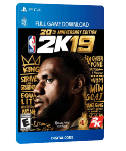 خرید بازی دیجیتال NBA 2K19 20th Anniversary Edition برای PS4