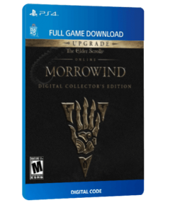 خرید بازی دیجیتال The Elder Scrolls Online Morrowind Digital Collector's Edition Upgrade برای PS4