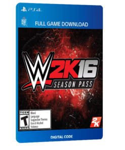 خرید Season Pass دیجیتال بازی دیجیتال WWE 2K16 برای PS4