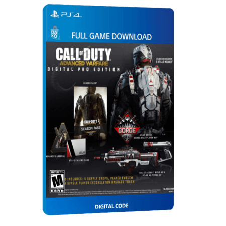 خرید بازی دیجیتال Call of Duty Advanced Warfare Digital Pro Edition برای PS4