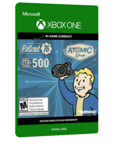 خرید بازی دیجیتال Fallout 76 - 500 Atoms