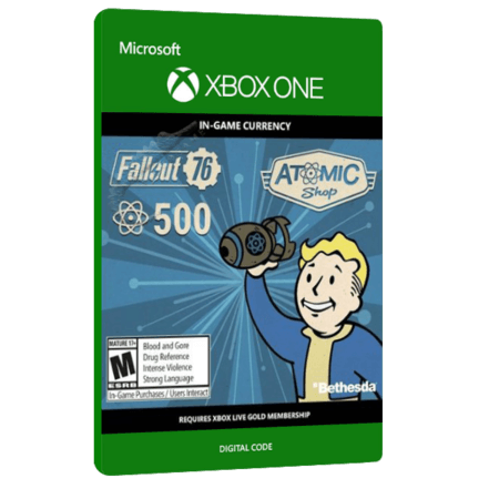 خرید بازی دیجیتال Fallout 76 - 500 Atoms