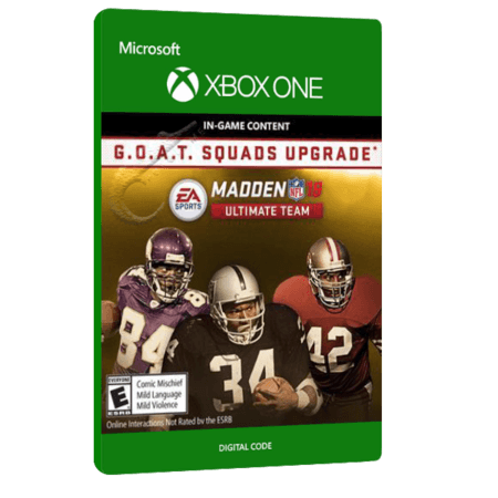 خرید بازی دیجیتال Madden NFL 18 G.O.A.T. Squads Upgrade برای Xbox One