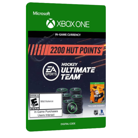 خرید بازی دیجیتال NHL 19 Hockey Ultimate Team 2,200 HUT Points برای Xbox One