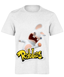 خرید تی شرت سفید طرح ربیدز 1