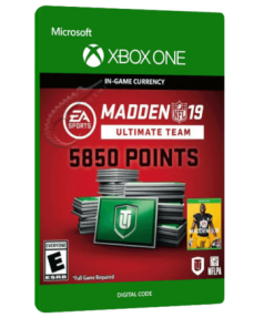 خرید بازی دیجیتال Madden NFL 19 Ultimate Team 5,850 Points برای Xbox One