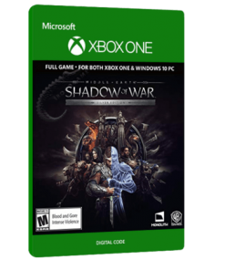 خرید بازی دیجیتال Middle Earth Shadow of War Silver Edition برای Xbox One