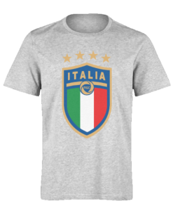 خرید تی شرت خاکستری طرح ایتالیا 1