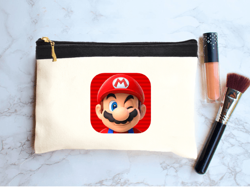 خرید کیف لوازم آرایش طرح ماریو 1