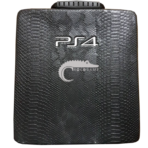 خرید کیف مشکی طرح دار Hard Case برای کنسول PS4 Slim..