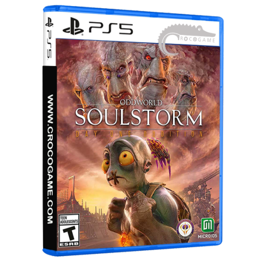 خرید بازی Oddworld Soulstorm Steelbook برای PS5
