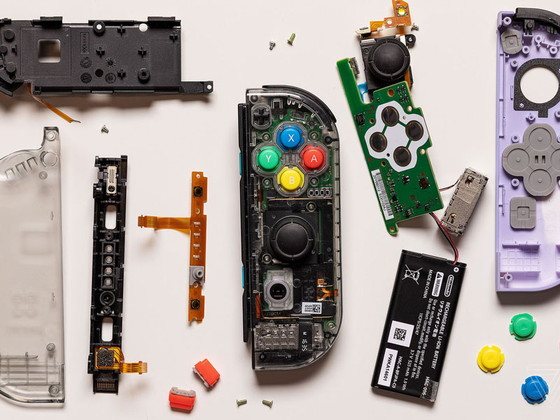 قطعات تعمیر دسته نینتندو سوییچ جوی کان Nintendo switch repair part